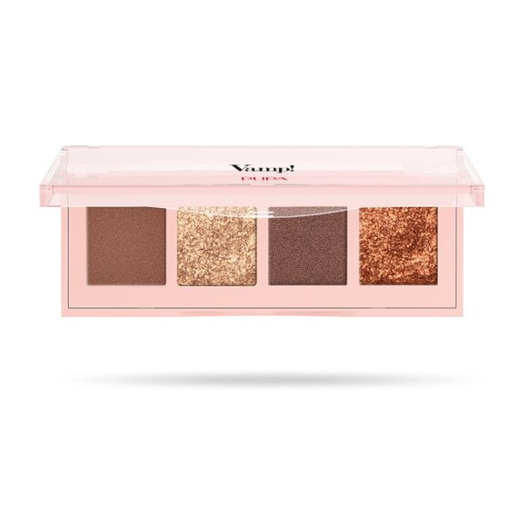 Pupa Milano Vamp! 4 Eyeshadow Palette | 002 Gold Bronze | NEW MAKEUP - Picture 1 of 4